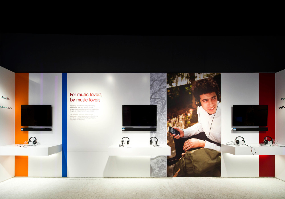 SONY Graphic Design for SONY IFA 2011